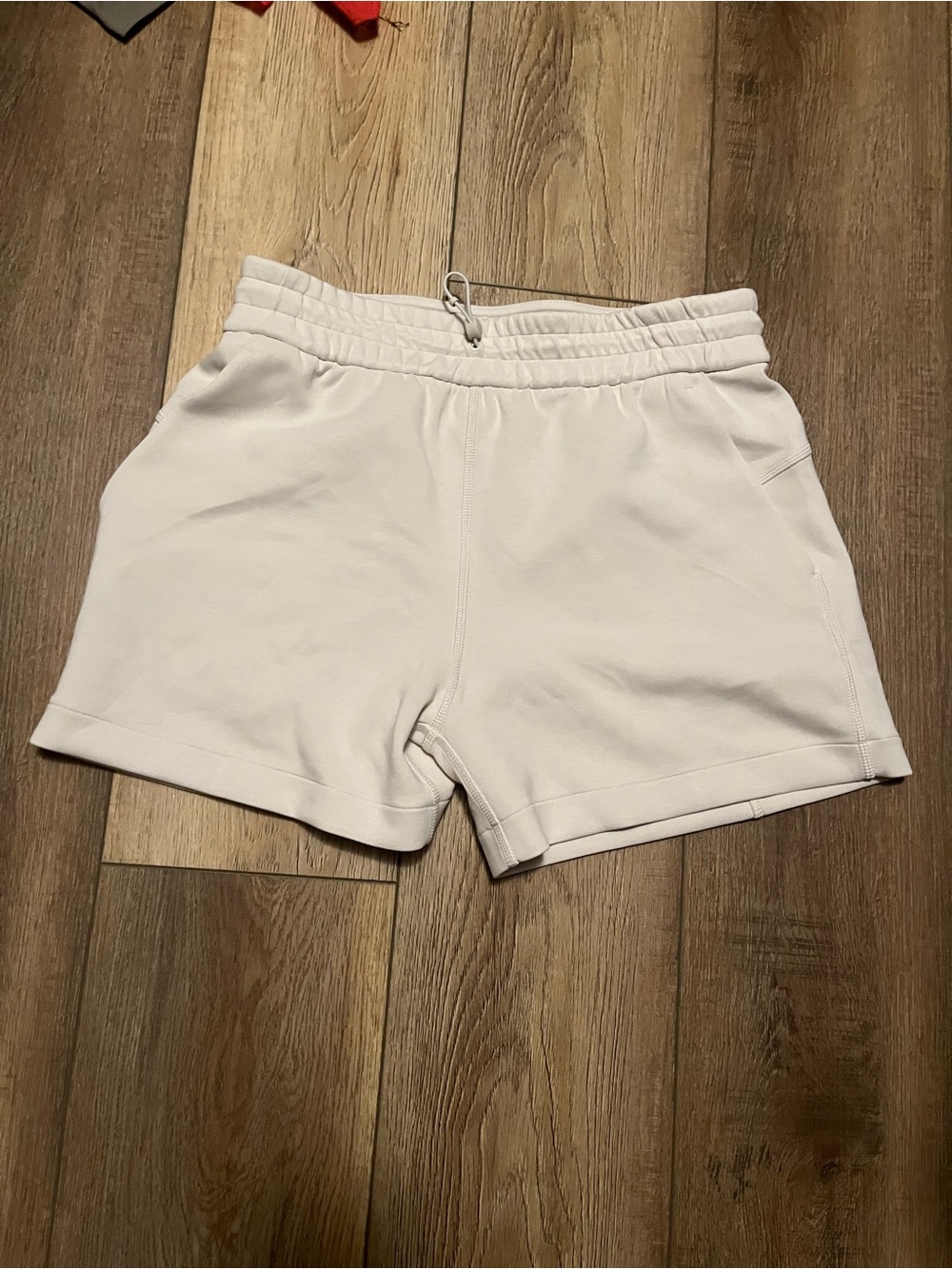 lululemon athletica Cream Athletic Drawstring Shorts